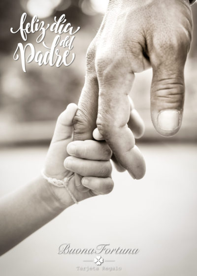 tarjeta regalo feliz día del padre buona fortuna