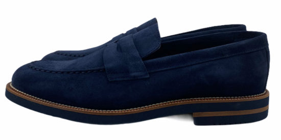 zapatos buona fortuna selection piel serraje exclusivos made in spain color marino