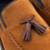 zapatos piel buona fortuna zapatos exclusivos comprar online moda italiana-shop marrones mocasin serraje borla