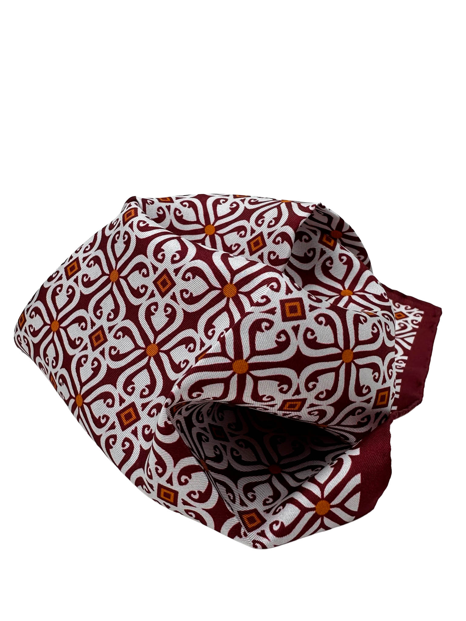 Pochette mosaico burdeos